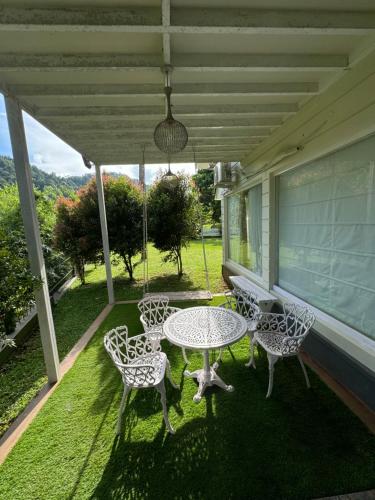 Κήπος έξω από το River Wild holiday home