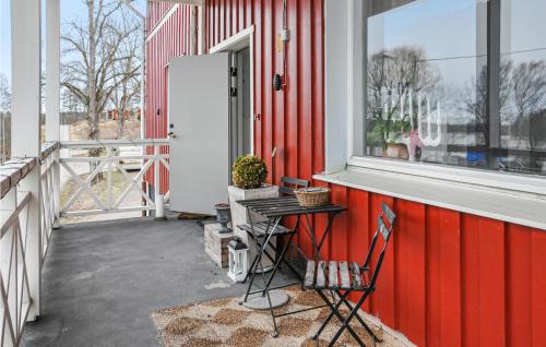 Ein Balkon oder eine Terrasse in der Unterkunft Nice Home In Segmon With Kitchen