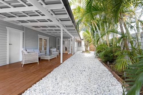 Un jardín fuera de Manley St Retreat