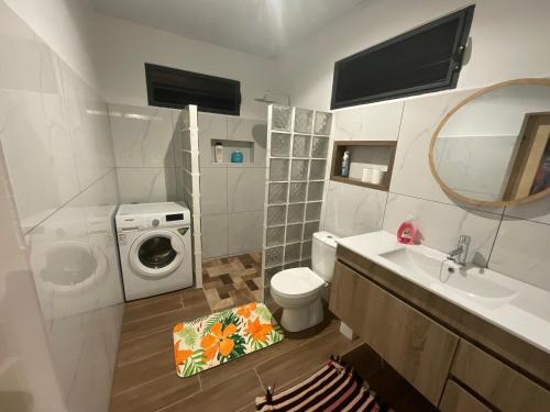 Koupelna v ubytování Tepoea Lodge