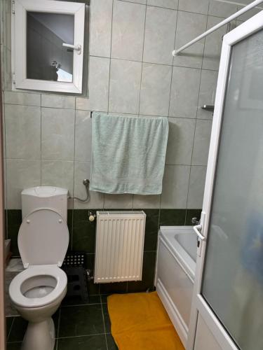 Ένα μπάνιο στο Apartamentul Iulia Oradea