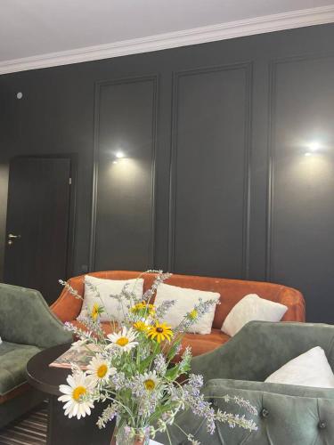Posezení v ubytování Sapar Standart Hotel