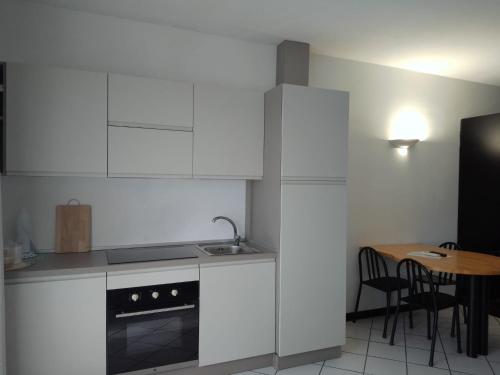 Dapur atau dapur kecil di Residence le Dune