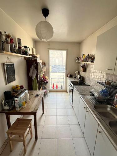 3 chambres terrasse et parking gratuit