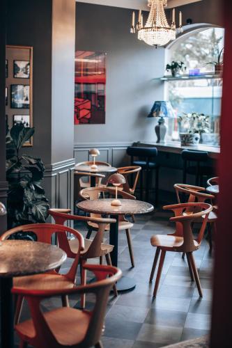 Best Western Hotel Statt Katrineholmにあるレストランまたは飲食店