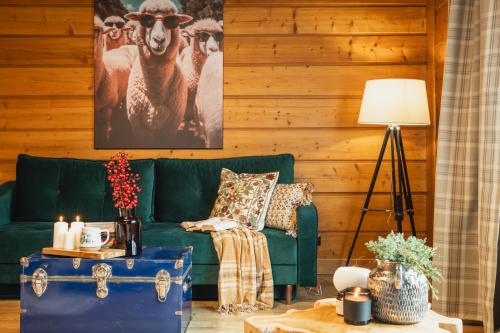 Posezení v ubytování Domek Amicus