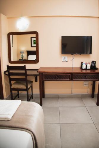 TV o dispositivi per l'intrattenimento presso Gooderson Tropicana Hotel