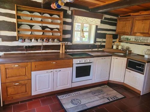 Cucina o angolo cottura di Roubenka u kapličky