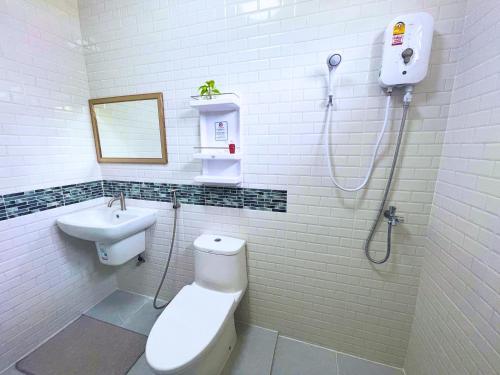 Bilik mandi di IBC Home ที่พักฮาลาล นครศรีธรรมราช