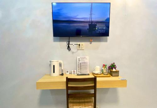 Kemudahan buat kopi dan teh di IBC Home ที่พักฮาลาล นครศรีธรรมราช