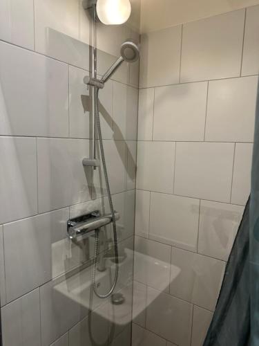 Koupelna v ubytování Central City Apartment B