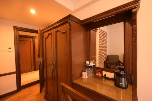 Una cocina o zona de cocina en Gallery Park Hotel