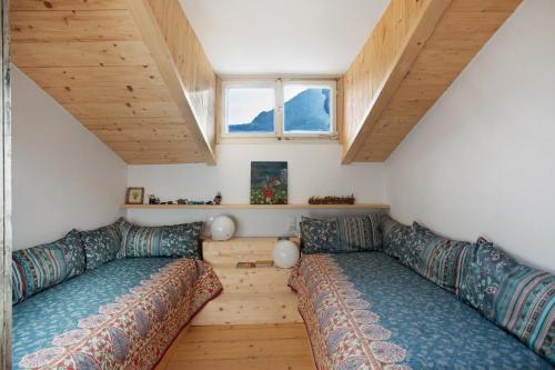 Posezení v ubytování Haus Alpenveilchen - Appartement 4