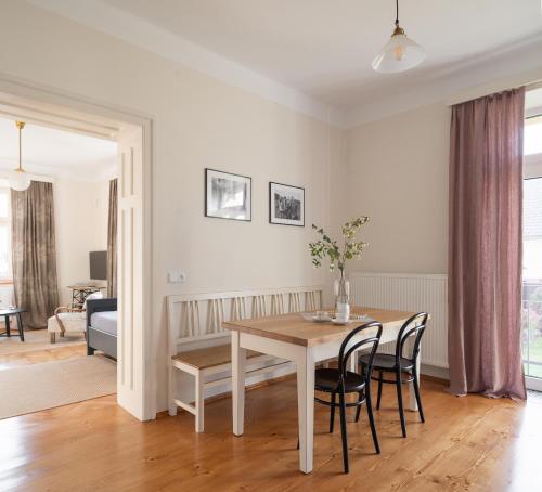 Χώρος καθιστικού στο Vila NMNM