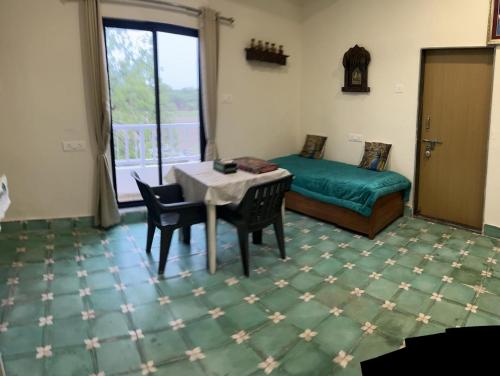 Χώρος καθιστικού στο JAY SHANKAR Homestay
