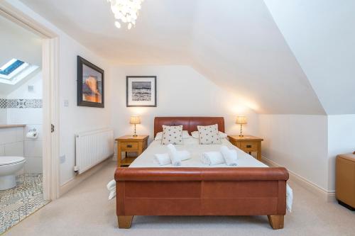 Ένα ή περισσότερα κρεβάτια σε δωμάτιο στο Giltar View