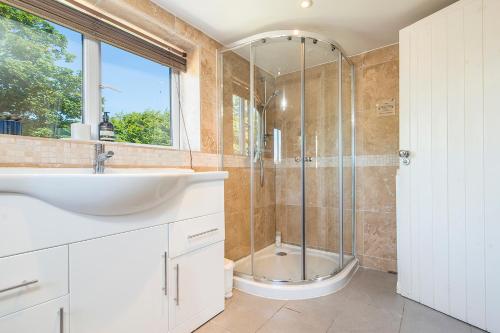 Ένα μπάνιο στο Goat Street Cottage