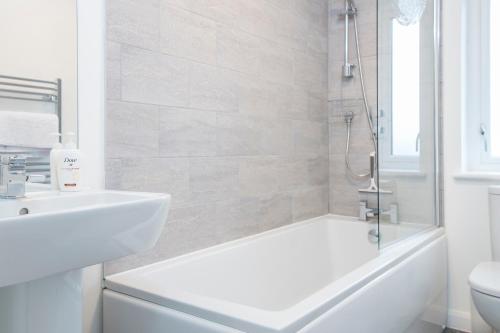 Ένα μπάνιο στο Ty Cuddfan