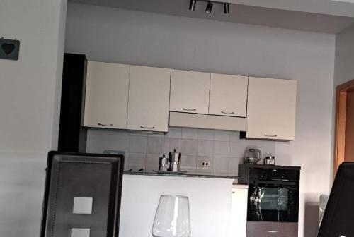 Dapur atau dapur kecil di Appartamento - Tocca il Mare