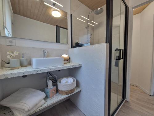 Ένα μπάνιο στο Maison au cœur de Tarbes