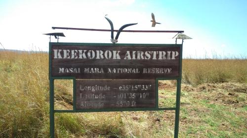Ein Zertifikat, Auszeichnung, Logo oder anderes Dokument, das in der Unterkunft Jambo Mara Safari Lodge ausgestellt ist