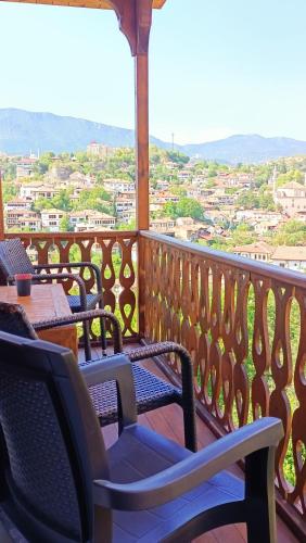 Balkoni atau teres di Manzara Konak Otel