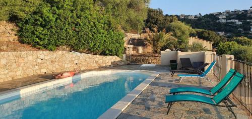 Superbe villa vue mer avec piscine