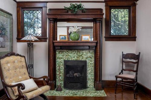 Zona de estar de Broadview Manor