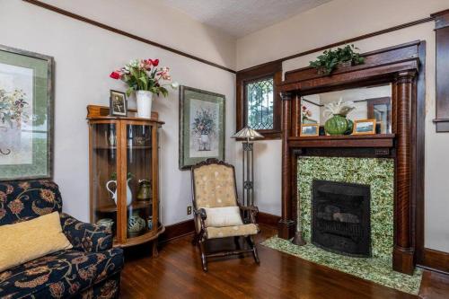 Zona de estar de Broadview Manor