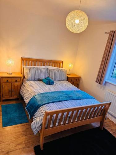 Katil atau katil-katil dalam bilik di Kent Sittingbourne Entire Home Close to the Beach
