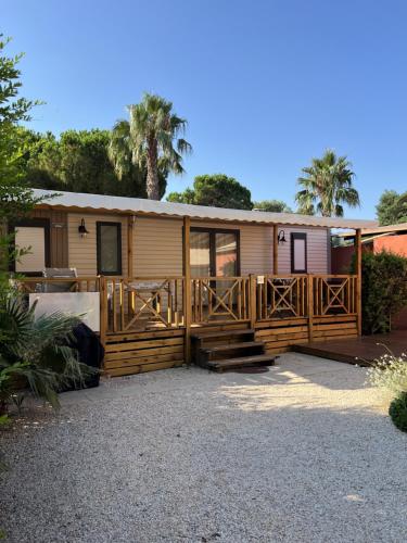 Camping Del Mar 260, Mobile Home Excellence, 3 chambres, 6 personnes, bord de mer