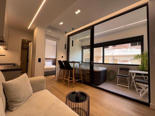 Posezení v ubytování BlueMotion - CruiseNest Complex