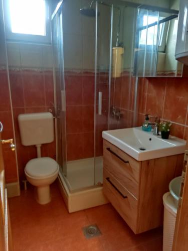 Ένα μπάνιο στο Apartments Ivana