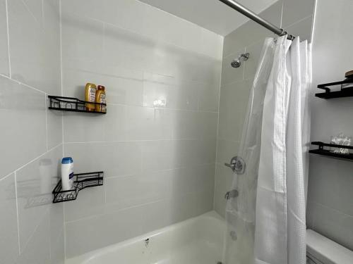 Ένα μπάνιο στο Affordable Stay Near Proctors A5