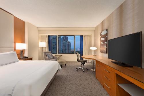 Télévision ou salle de divertissement dans l'établissement Swissotel Chicago
