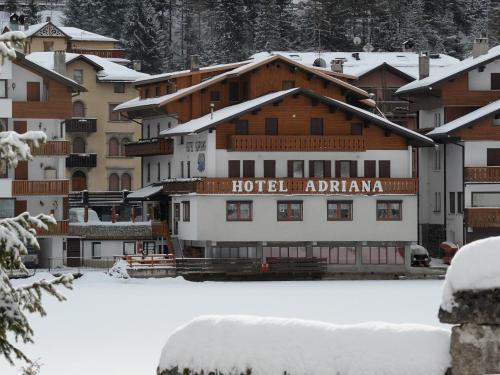 Hotel Adriana om vinteren