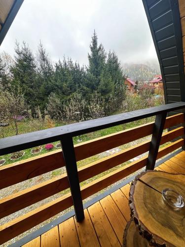 Μπαλκόνι ή βεράντα στο U Yaroslava Hotel