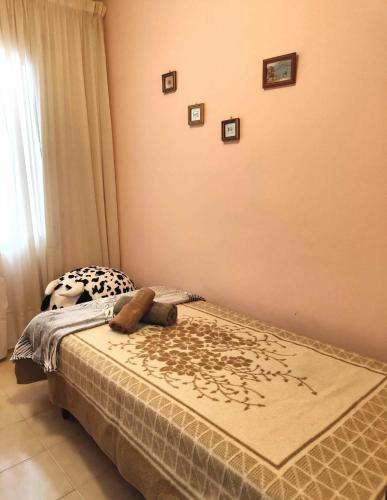 Katil atau katil-katil dalam bilik di Piso La Rapita muy centrico 4 camas 3 dormitorios