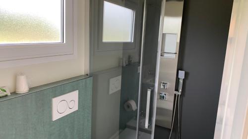 Koupelna v ubytování Agriturismo La Palazzina