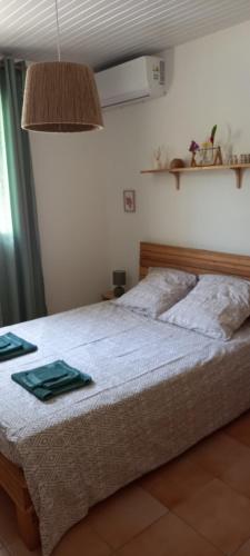 Postel nebo postele na pokoji v ubytování Location privative dans villa