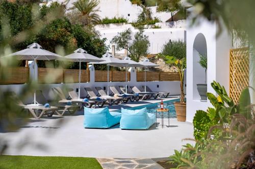 Posezení v ubytování Zoe Boutique Hotel