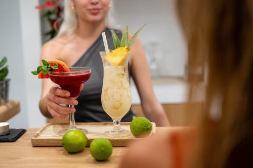Nápoje v ubytování Zoe Boutique Hotel