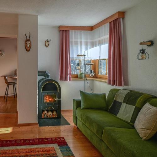 Posezení v ubytování Ferienwohnung Wassermann