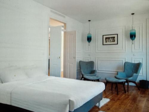 Giường trong phòng chung tại Zabaletto stay wonderful