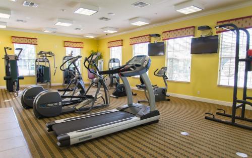 Fitness centrum a/nebo fitness zařízení v ubytování Trafalgar Retreat
