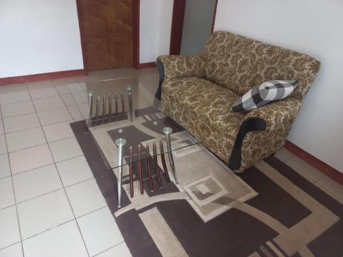Χώρος καθιστικού στο Kaz Villa
