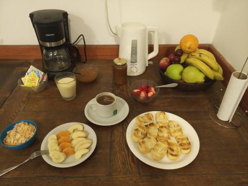 Mad på bed and breakfast-stedet eller i nærheden