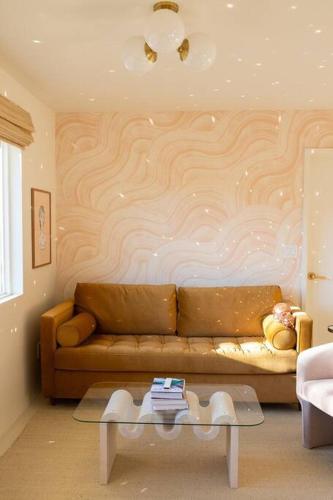 Zona de estar de Sunset Sage House