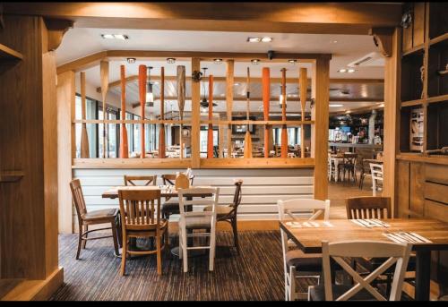 Restaurace v ubytování Eevee Sands