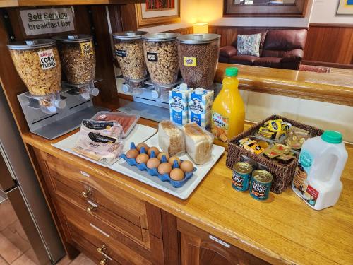 Mad i feriehuset eller i nærheden